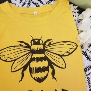 Boutique Graphic Tee "Bee Kind" Size XL